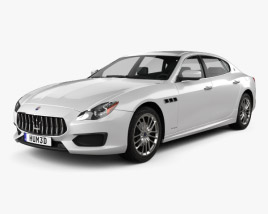 Maserati Quattroporte GTS Gran Sport 2020 3Dモデル