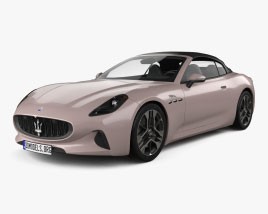 Maserati Grancabrio 2024 3D 모델 