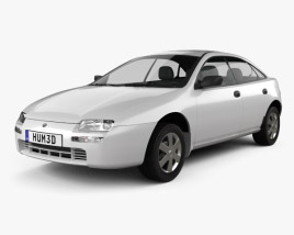 Mazda 323 (Familia) 1998 Modello 3D