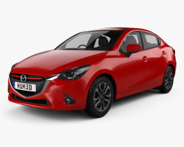 Mazda 2 (Demio) 2018 3D模型