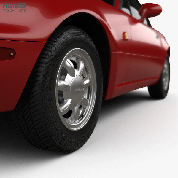 Mazda MX-5 1997 3D model - Download Vehicles on