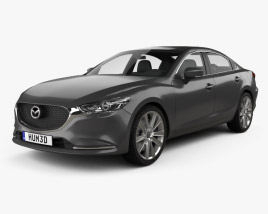 Mazda 6 세단 2021 3D 모델 