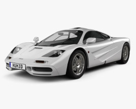 McLaren F1 1998 3D model