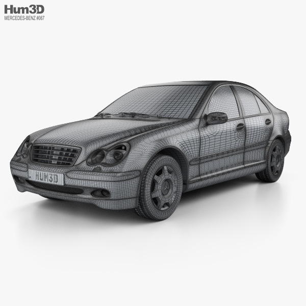 Mercedes Benz C-Class W203 | 3D model