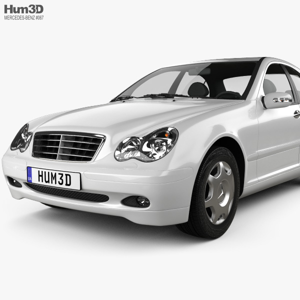 Mercedes-Benz C-class (W203) sedan 2006 3D model