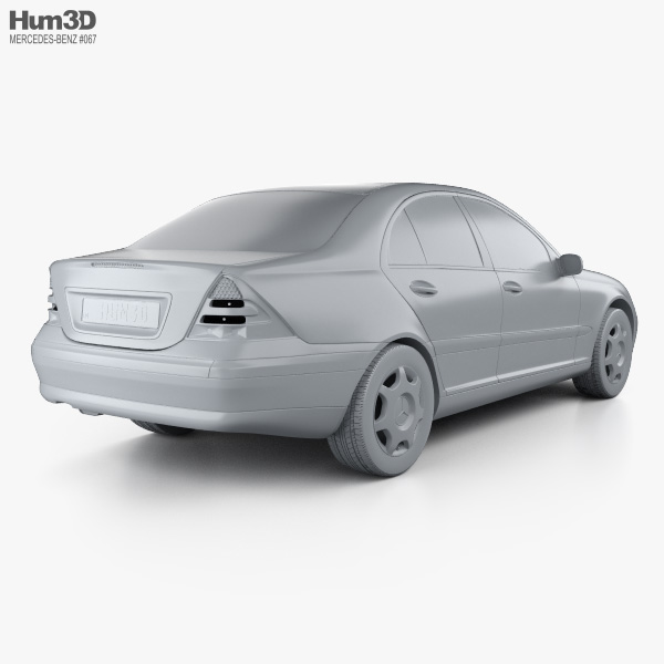 Mercedes Benz C-Class W203 3D model