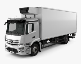 Mercedes-Benz Antos Box Truck 2015 3D model