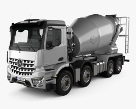 Mercedes-Benz Arocs Mixer Truck 2016 3D model
