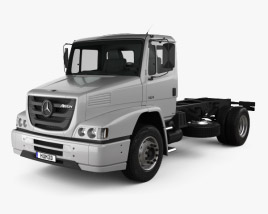 Mercedes-Benz Atron Chassis Truck 2016 3D model