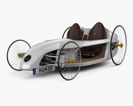 Mercedes-Benz F-Cell Roadster 2009 3D model
