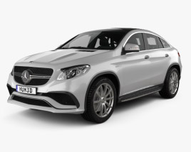 Mercedes-Benz GLE-class (C292) Coupe AMG 2017 3D model