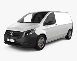 Mercedes-Benz Vito (W447) Panel Van L1 2017 3D model