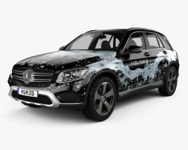 Mercedes-Benz GLC-class (X205) F-Cell 2019 3D model