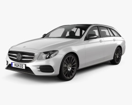 Mercedes-Benz E-class (S213) AMG Line estate 2019 3D model