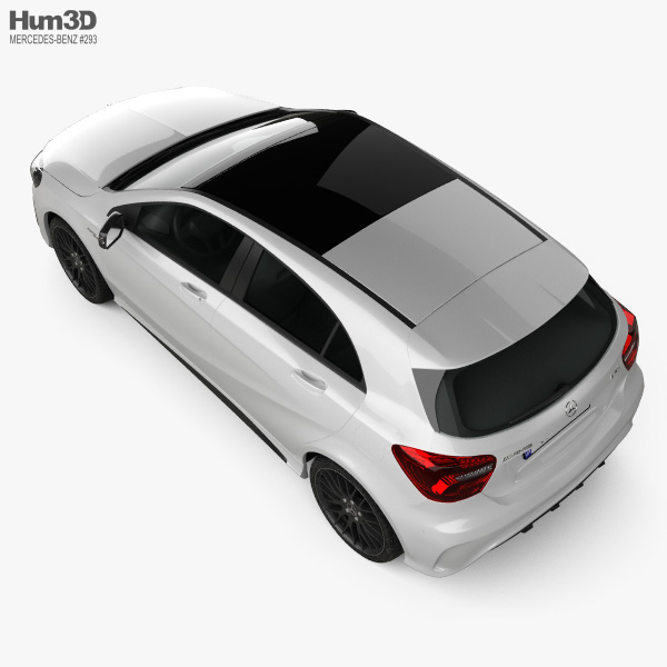 Mercedes-Benz A-class (W176) AMG 2018 3D model