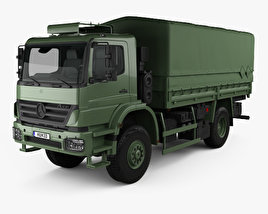 Mercedes-Benz Axor (2005A) Military Truck 2011 3D model