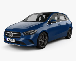 Mercedes-Benz B 클래스 (W247) 2021 3D 모델 