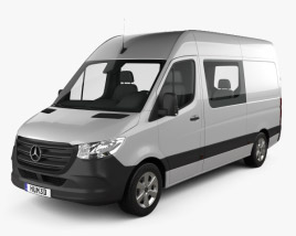Mercedes-Benz Sprinter Crew Van L2H2 2022 3D model