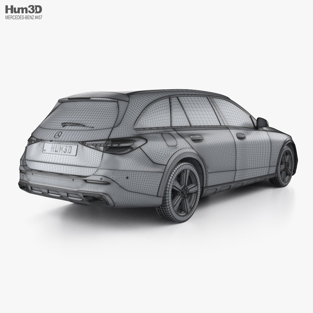 Mercedes-Benz C-class All-Terrain 2024 3D model