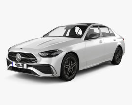 Mercedes-Benz C-class e AMG-line 2023 3D model