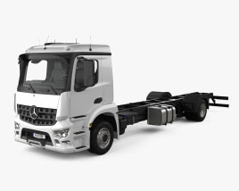Mercedes-Benz Actros Classic Space M-cab Chassis Truck 2-axle 2022 3D model
