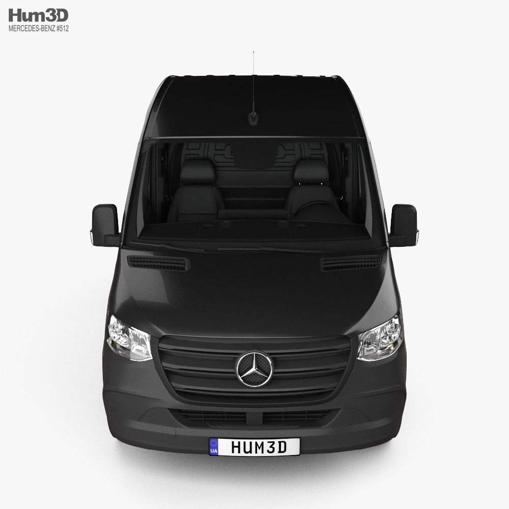 Mercedes-Benz Sprinter Panel Van L2H1 with HQ interior 2022 3D