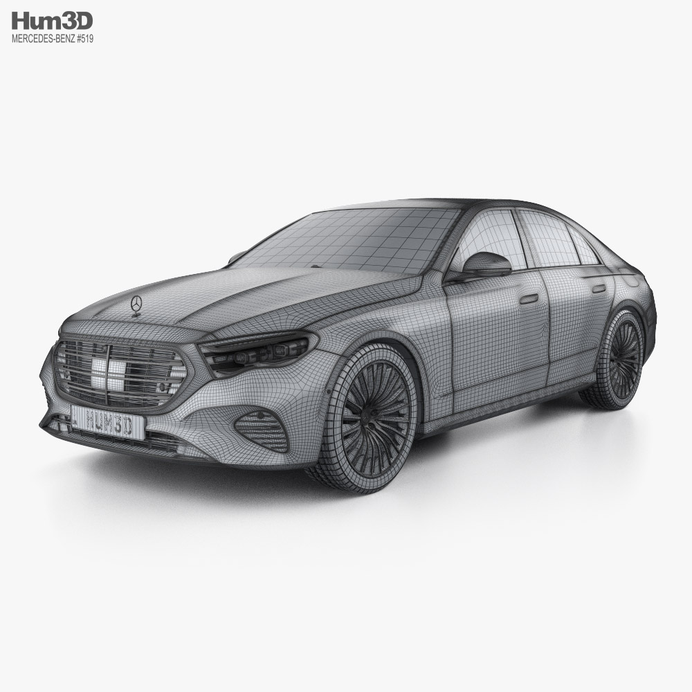 Mercedes-Benz Eクラス セダン e Exclusive Line 2024 3Dモデル 