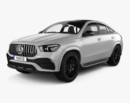 Mercedes-Benz GLE-class coupe AMG 2024 3D model