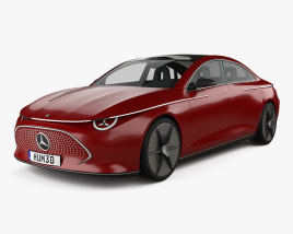 Mercedes-Benz CLA-class 2024 3D model