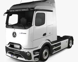 Mercedes-Benz Actros e 600 Camion Tracteur 2 essieux 2024 Modèle 3D