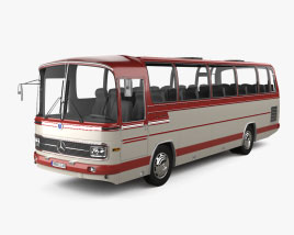 Mercedes-Benz O302 Bus 1965 3D model
