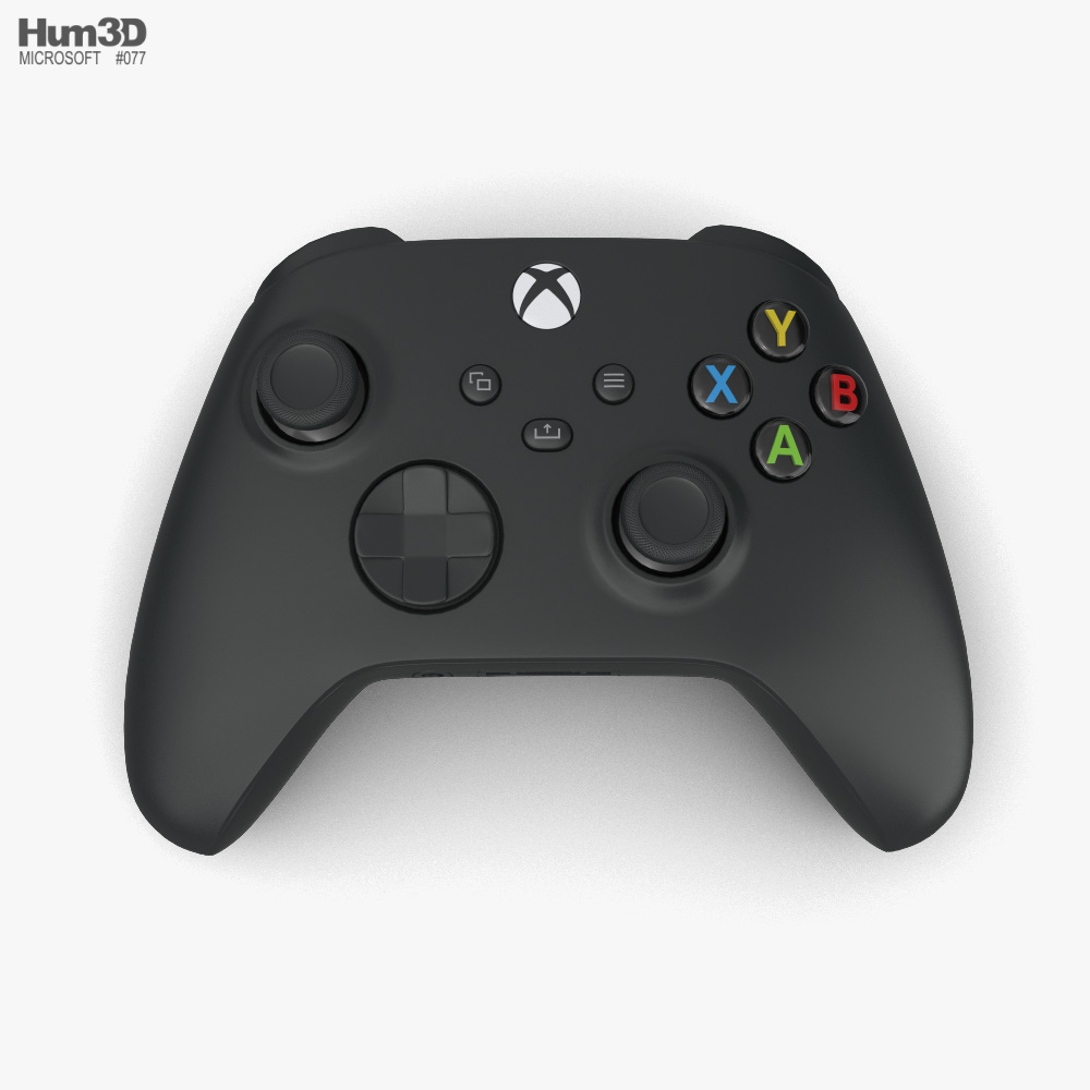 Microsoft Xbox Series X Controller 3D model download