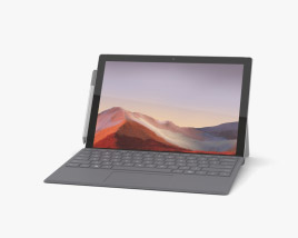 Microsoft Surface Pro 7 Platinum 3D модель