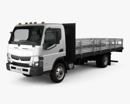 Mitsubishi Fuso Бортовой грузовик 2016 3D модель