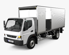 Mitsubishi Fuso FI Box Truck 2024 3D model