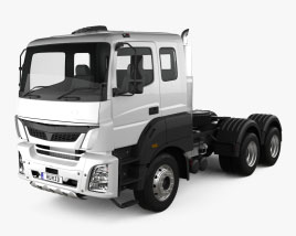 Mitsubishi Fuso TV Tractor Truck 2024 3D model