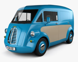 Morris JE Van 2019 3D модель