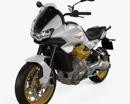 Moto-Guzzi V100 Mandello 2024 3D-Modell