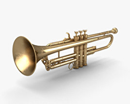 Труба Луи Армстронга 3D модель
