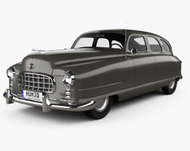 Nash Ambassador 1949 3D-Modell
