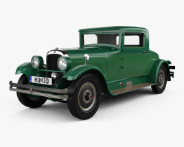 Nash Advanced Six 260 coupé 1927 3D-Modell