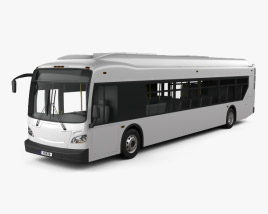New Flyer Xcelsior Autobús 2016 Modelo 3D