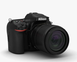 Nikon D7100 3D model
