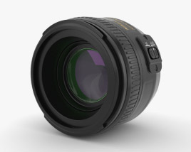 Nikon Camera Lens 3D model