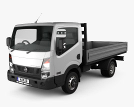 Nissan NT400 Dropside Truck 2017 3D модель