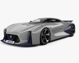 Nissan 2020 Vision Gran Turismo 2020 3D 모델 