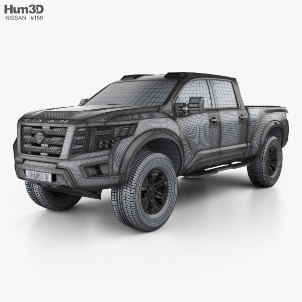 Nissan Titan Warrior 2017 3Dモデル