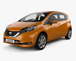 Nissan Note e-Power JP-spec with HQ interior 2019 3D model