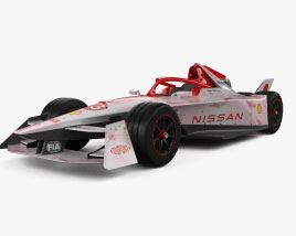 Nissan Formula E 2024 3D model