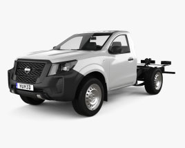 Nissan NP300 Single Cab Chassis 2024 3D model